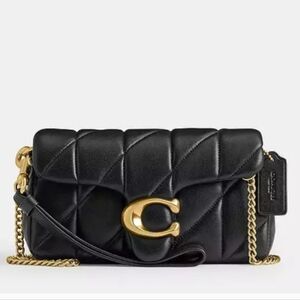 Tabby Crossbody Wristlet With Pillow Quilting